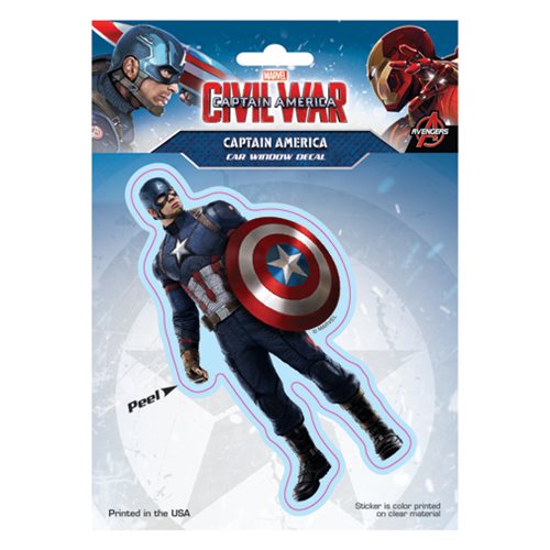 Captain America: Civil War Captain America Decal